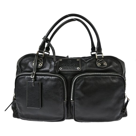 Gucci Black GG Travel Handbag 201847 1669 XX06800 - Picture 1 of 13